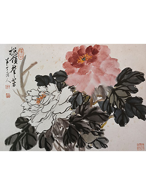 陈半丁 《总领群芳》