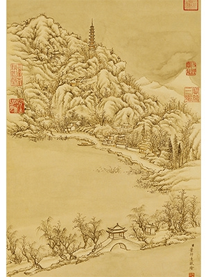 董邦达 《断桥残雪》