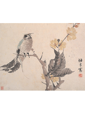 任伯年 《花鸟小品》