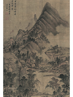 王时敏 《夏雨空蒙》