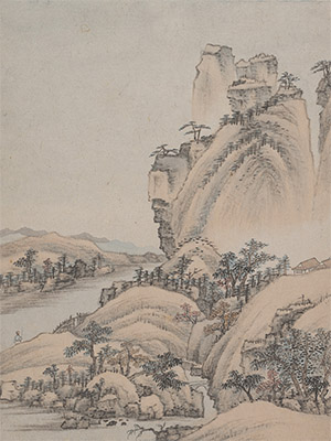 萧云从 《溪山隽秀》