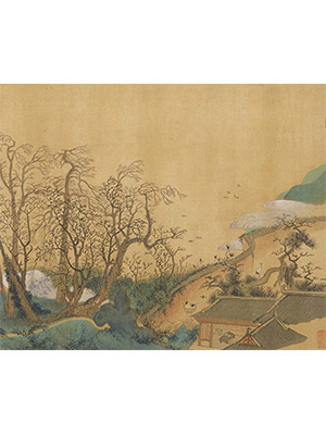 吴历 《兴福庵感旧图卷》