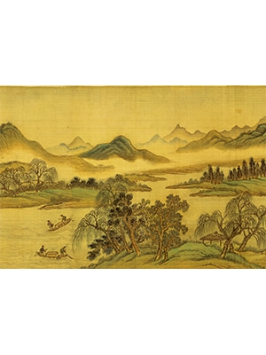 杨晋 《唐解元诗意图卷》