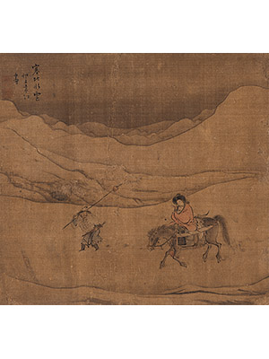 袁江 《塞北彤云》