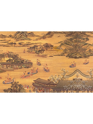 佚名 《龙舟图卷》