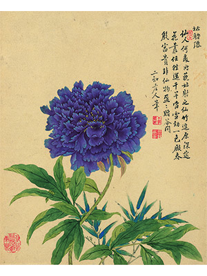 邹一桂 《芍药姑射仙》