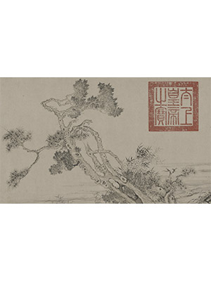 邹一桂 《四君子图卷》
