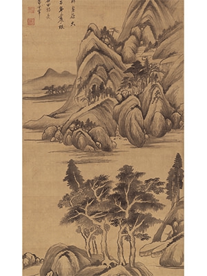 董其昌 《大痴山水》