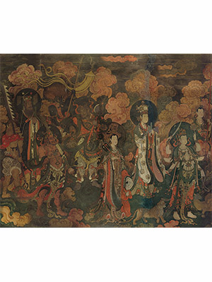 法海寺壁画 《帝释梵天西侧》