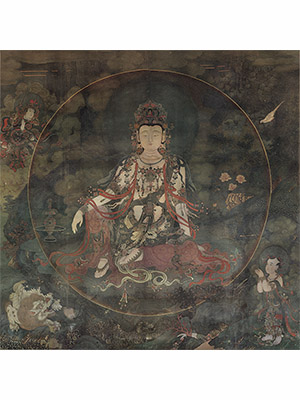 法海寺壁画 《水月观音》