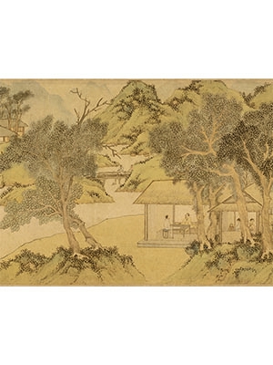 文征明 《浒溪草堂》卷