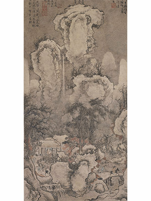 佚名 《瑶岑玉树图》