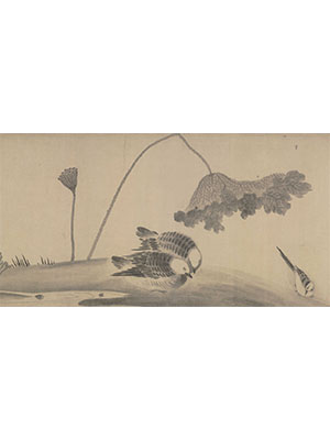 法常 《水墨写生》长卷