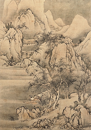 宋人佚名 《寒江独钓图》