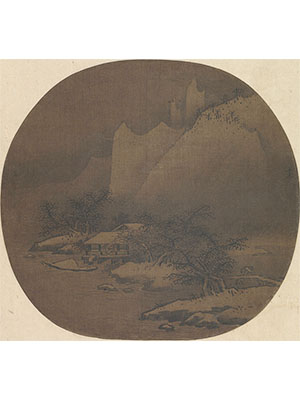 李东 《雪江卖鱼》