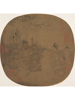 李嵩 《货郎图》