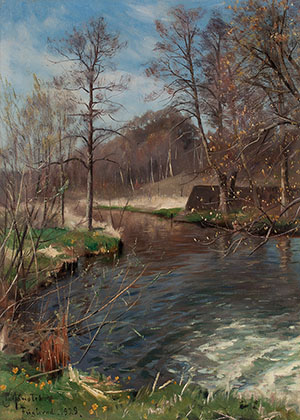 Peder Mork Monsted 《春水舒岸》