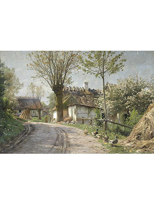 Peder Mork Monsted 《乡村春景》