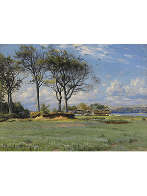 Peder Mork Monsted 《平原疏树》