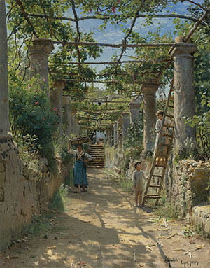 Peder Mork Monsted 《葡萄架》