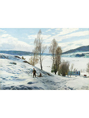 Peder Mork Monsted 《冰河雪原》