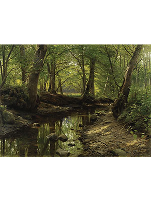 Peder Mork Monsted 《深林静溪》