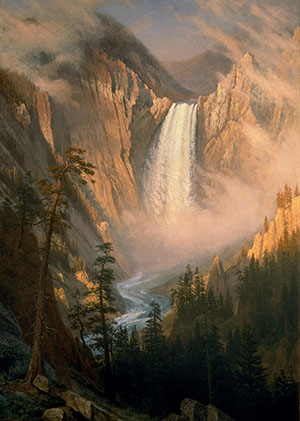 Albert Bierstadt 《巨壑雄川》
