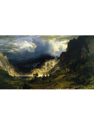 Albert Bierstadt 《怒谷雄云》