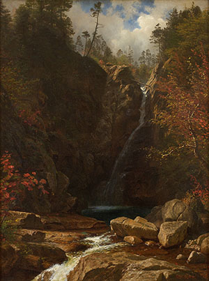 Albert Bierstadt 《秋日溪涧》