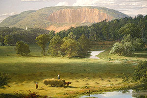 Albert Bierstadt 《山下农场》