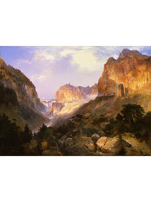 Albert Bierstadt 《雄关漫道》