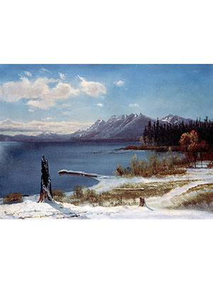 Albert Bierstadt 《雪湖》