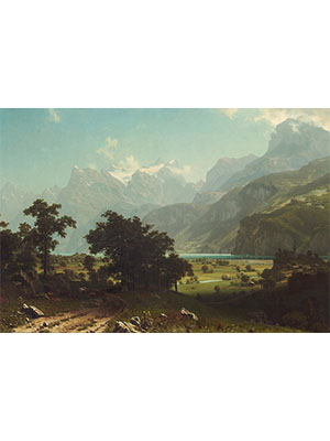 Albert Bierstadt《远山近原》