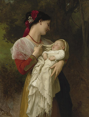 Bouguereau 《母婴图》