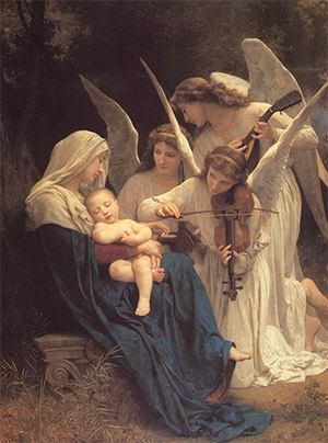 Bouguereau 《天使催眠》
