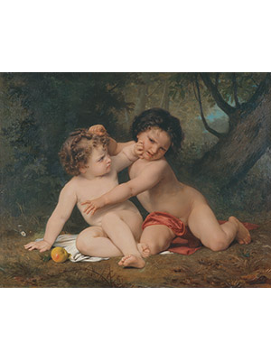 Bouguereau 《兄弟俩》