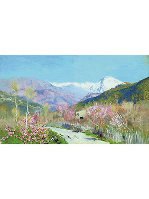Levitan 《雪山春天》