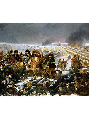 格罗斯 《拿破仑在劳艾战场上》