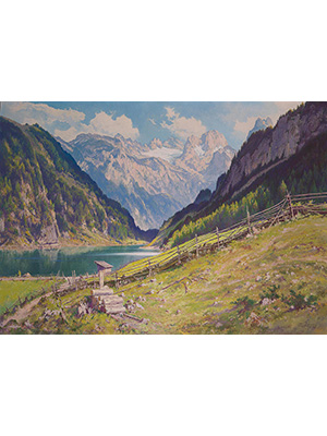 《高山平湖》