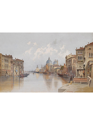 《威尼斯的河道》