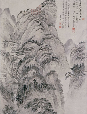 王翚 《九华秀色》