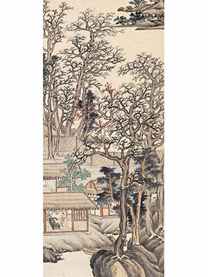 吴子深 《夏日山居图》
