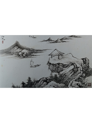 吴琴木 《征帆》
