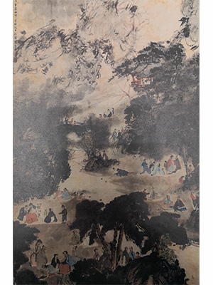 傅抱石 《兰亭雅集》