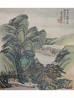 冯超然 《山重水复》