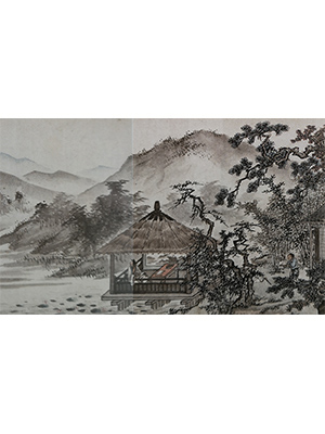 唐寅 《松崖别业图卷》
